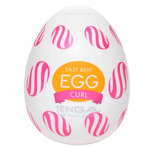 Japoński masturbator - Tenga Egg Wonder Curl 1szt